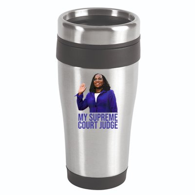My Supreme Court Judge KBJ 16oz Travel Tumbler