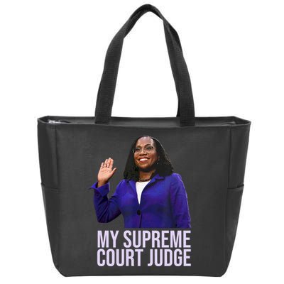 My Supreme Court Judge KBJ Zip Tote Bag