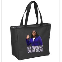 My Supreme Court Judge KBJ Zip Tote Bag
