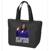 My Supreme Court Judge KBJ Zip Tote Bag