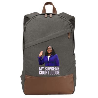 My Supreme Court Judge KBJ Cotton Canvas Backpack