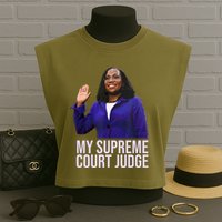 My Supreme Court Judge KBJ Garment-Dyed Women's Muscle Tee