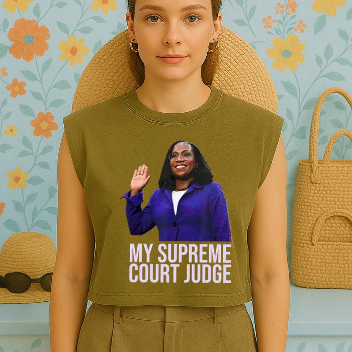 My Supreme Court Judge KBJ Garment-Dyed Women's Muscle Tee