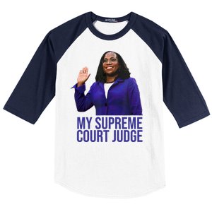 My Supreme Court Judge KBJ Baseball Sleeve Shirt