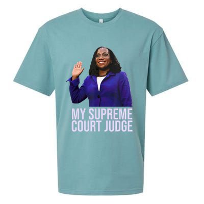 My Supreme Court Judge KBJ Sueded Cloud Jersey T-Shirt