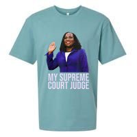 My Supreme Court Judge KBJ Sueded Cloud Jersey T-Shirt