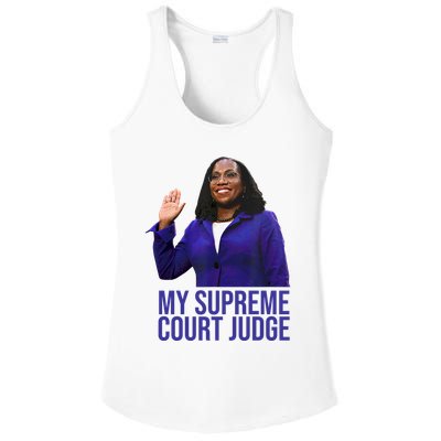 My Supreme Court Judge KBJ Ladies PosiCharge Competitor Racerback Tank