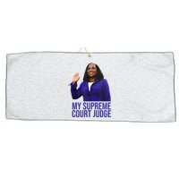 My Supreme Court Judge KBJ Large Microfiber Waffle Golf Towel