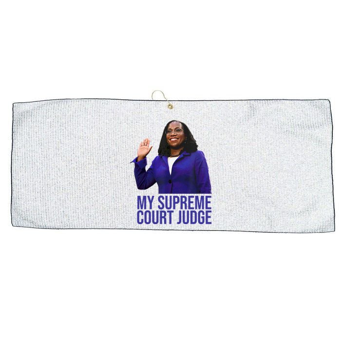 My Supreme Court Judge KBJ Large Microfiber Waffle Golf Towel