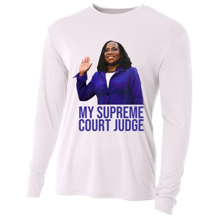 My Supreme Court Judge KBJ Cooling Performance Long Sleeve Crew