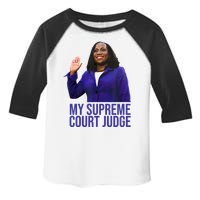 My Supreme Court Judge KBJ Toddler Fine Jersey T-Shirt