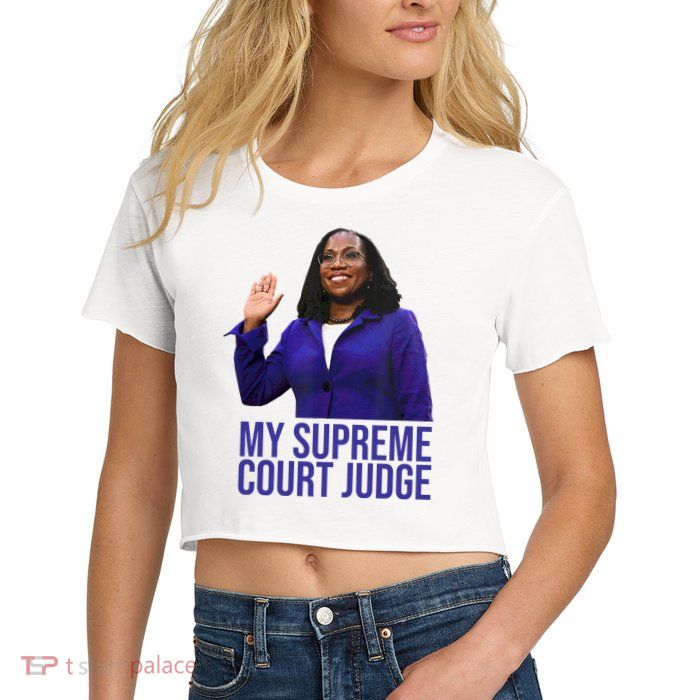 My Supreme Court Judge KBJ Crop Top