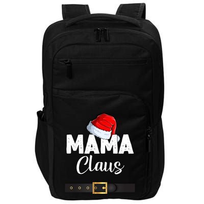 Mama Santa Claus Christmas Costume For Mom Mother Santa Suit Cute Gift Impact Tech Backpack