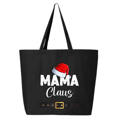 Mama Santa Claus Christmas Costume For Mom Mother Santa Suit Cute Gift 25L Jumbo Tote