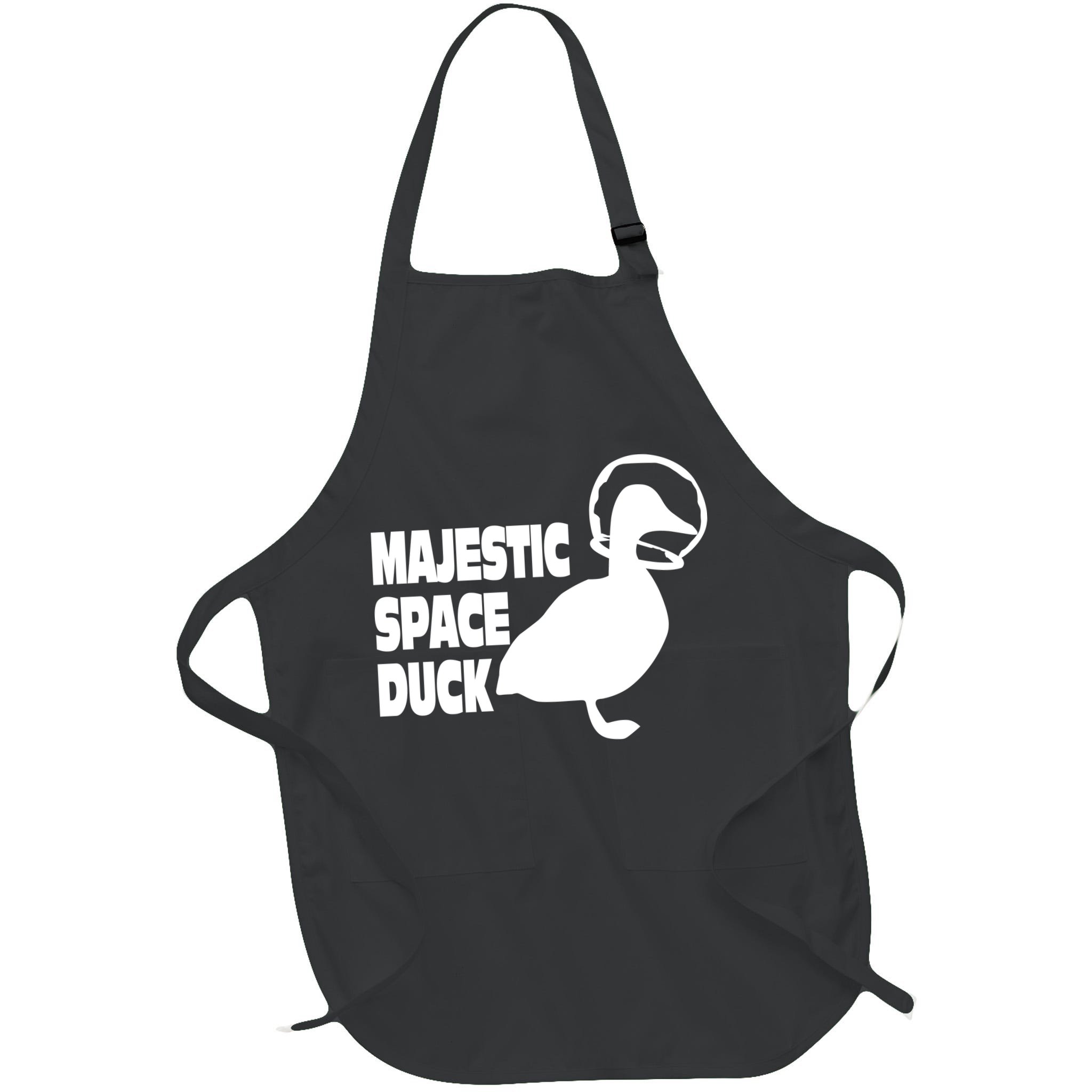 Majestic Space Duck Apron