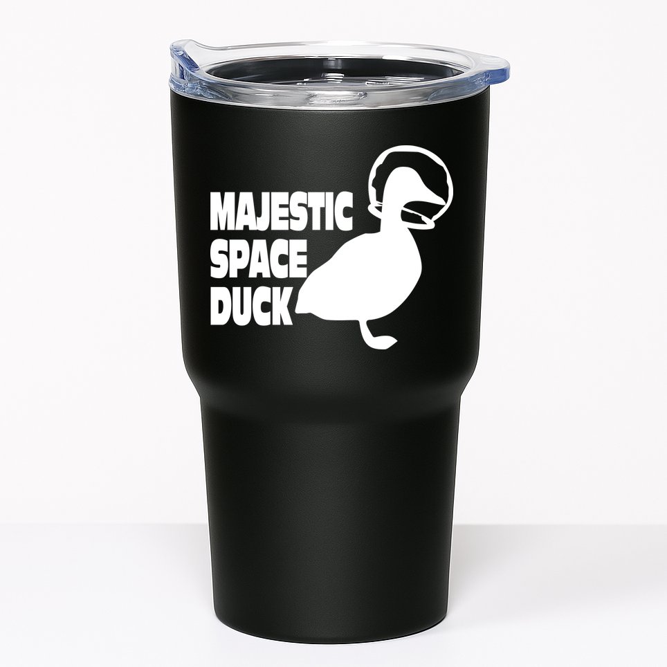 Majestic Space Duck Tumbler
