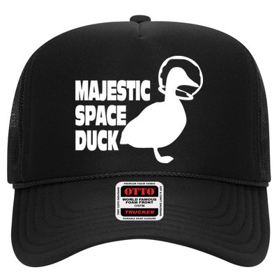 Majestic Space Duck Trucker Hat