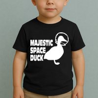 Majestic Space Duck Toddler T-Shirt