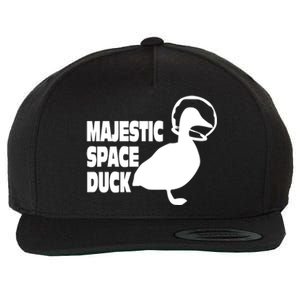 Majestic Space Duck Wool Snapback Cap