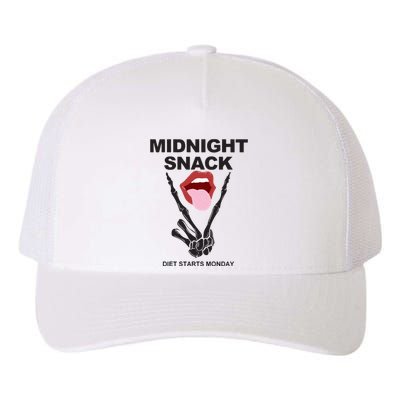 Midnight Snack Diet Starts Monday Yupoong Adult 5-Panel Trucker Hat