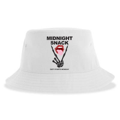 Midnight Snack Diet Starts Monday Sustainable Bucket Hat