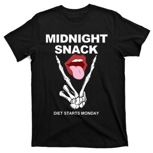 Midnight Snack Diet Starts Monday T-Shirt