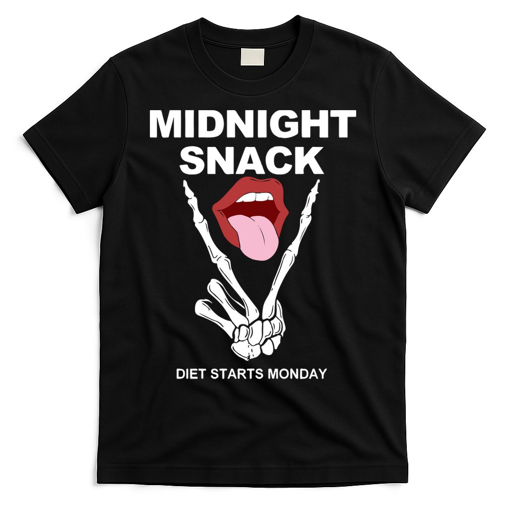 Midnight Snack Diet Starts Monday T-Shirt