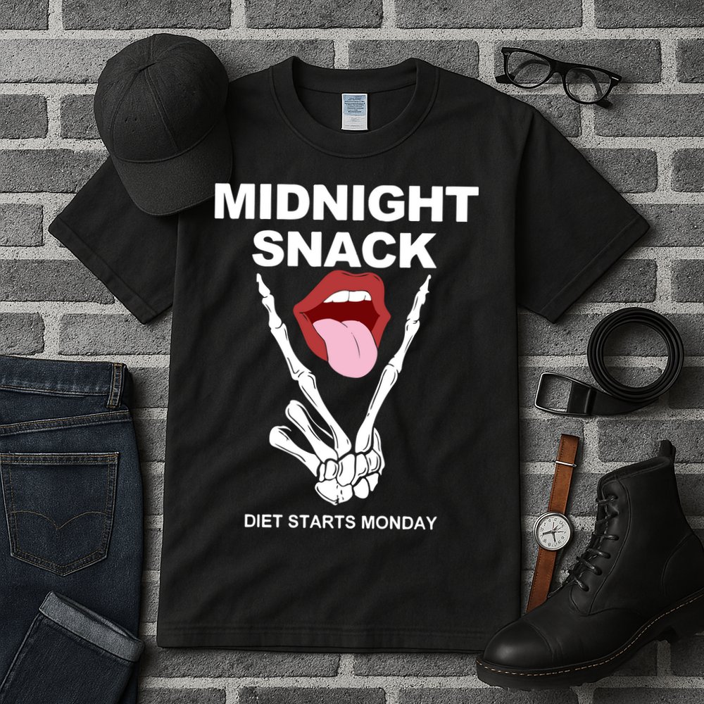 Midnight Snack Diet Starts Monday Tall T-Shirt