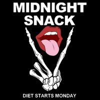 Midnight Snack Diet Starts Monday Drawstring Bag