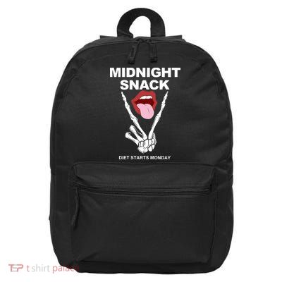 Midnight Snack Diet Starts Monday 16 in Basic Backpack