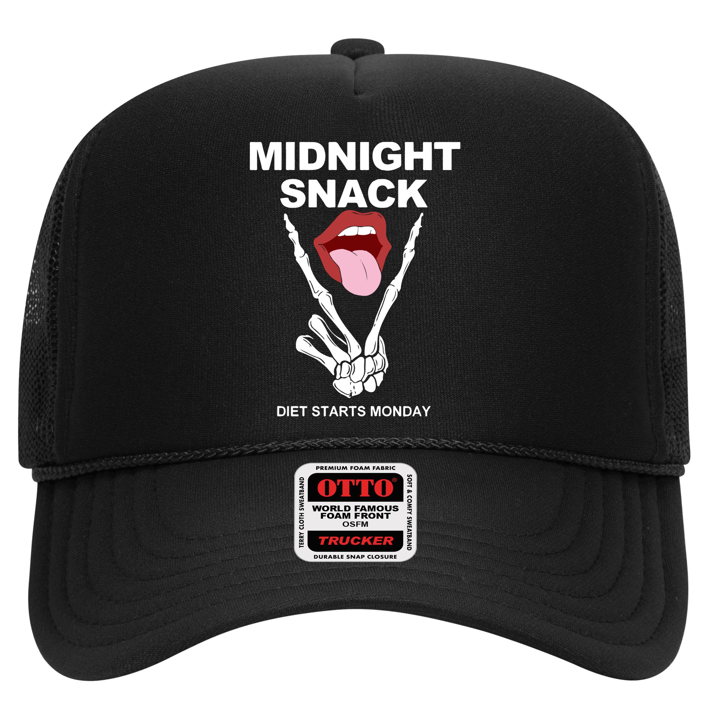 Midnight Snack Diet Starts Monday Hat