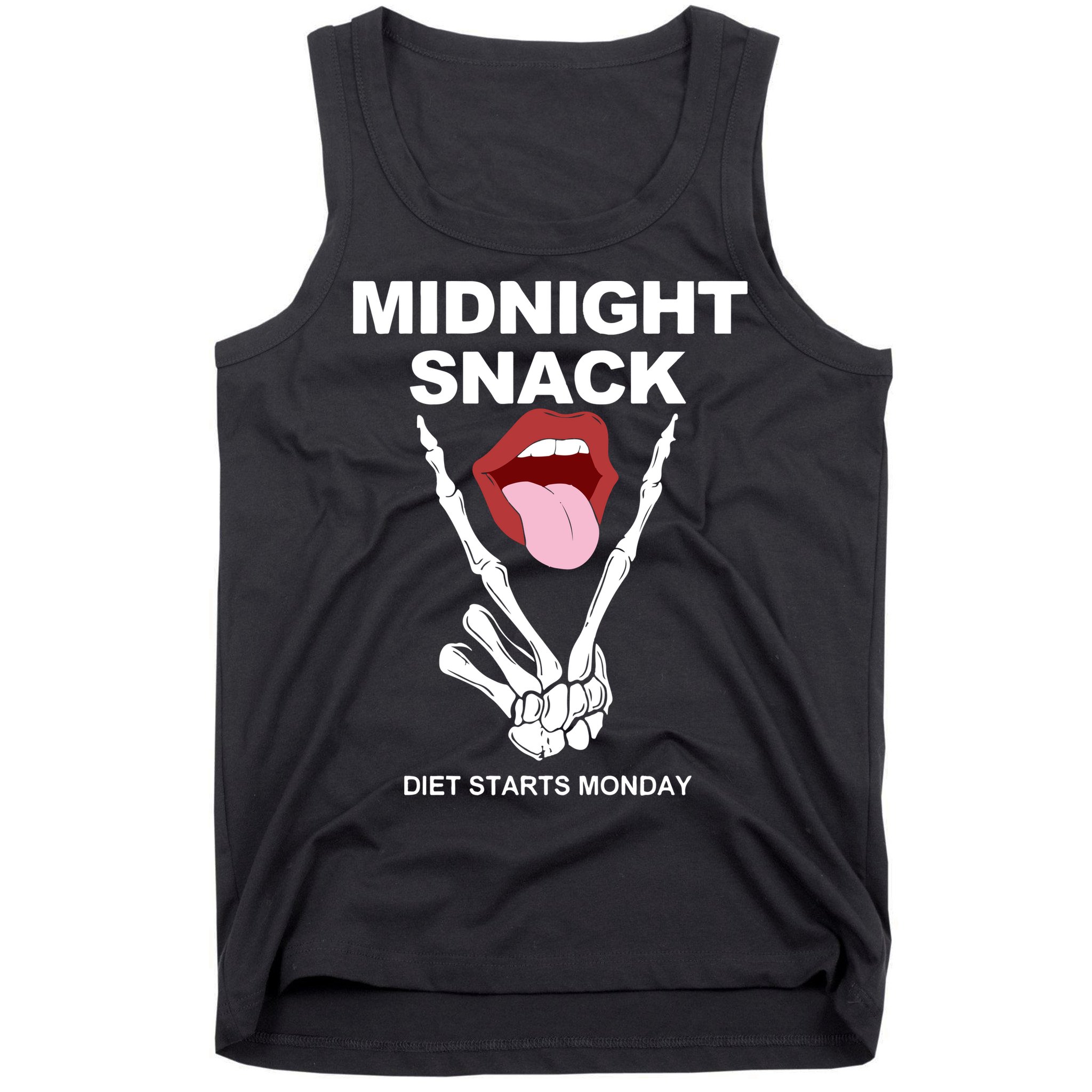 Midnight Snack Diet Starts Monday Tank Top
