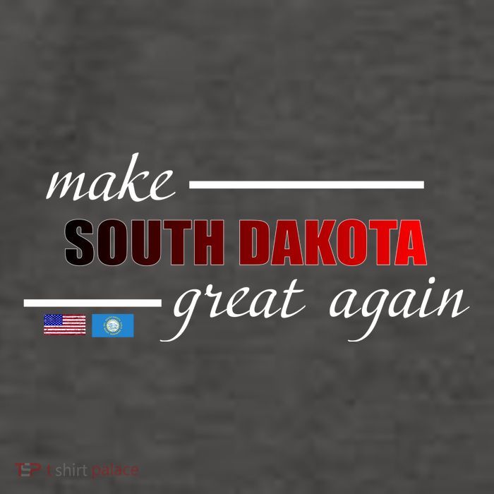 Make South Dakota Great Again Vector Backpack