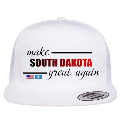 Make South Dakota Great Again Flat Bill Trucker Hat