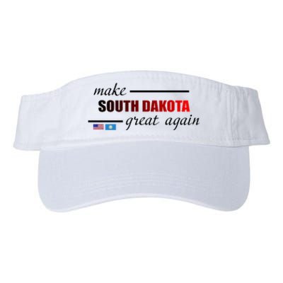 Make South Dakota Great Again Valucap Bio-Washed Visor