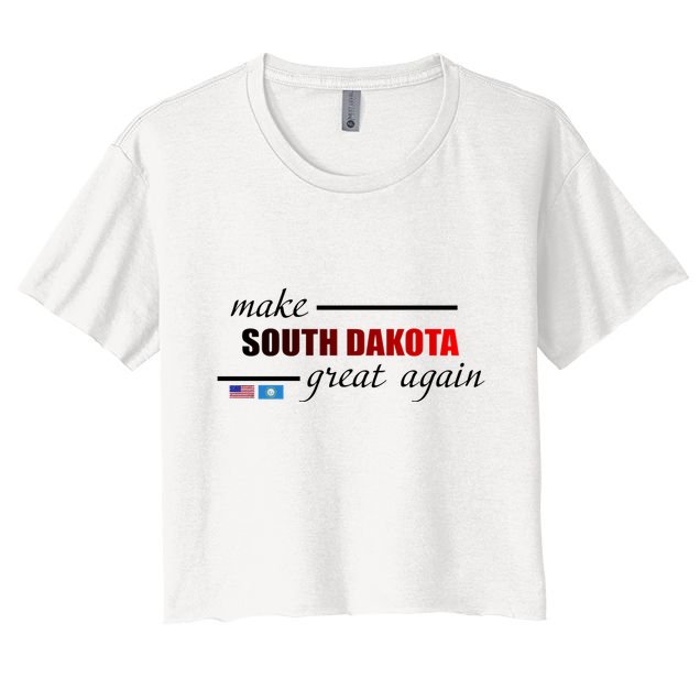 Make South Dakota Great Again Crop Top