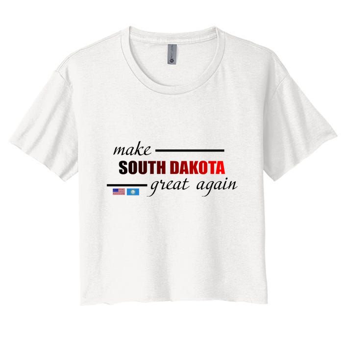 Make South Dakota Great Again Crop Top