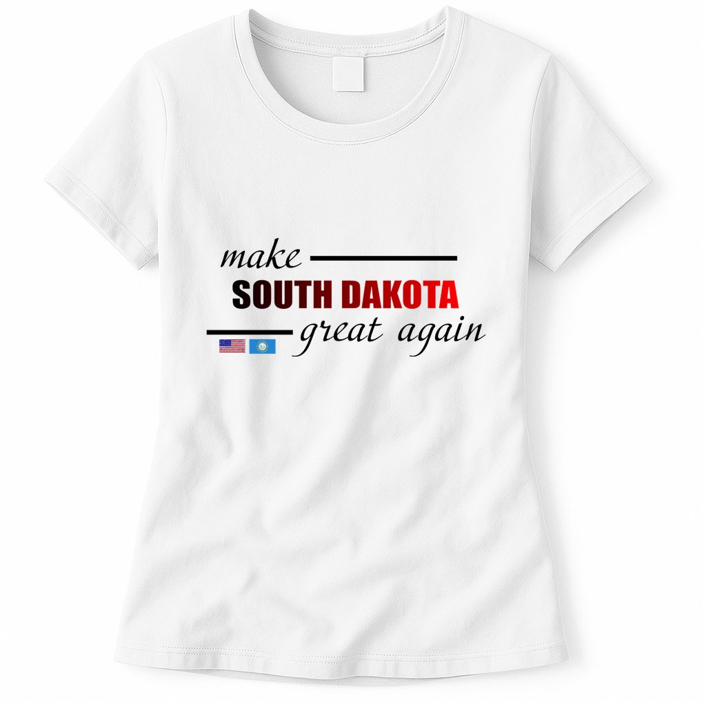 Make South Dakota Great Again Womens T-Shirt