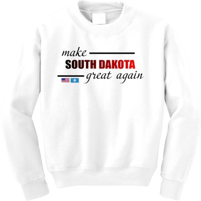 Make South Dakota Great Again Kids Sweatshirt