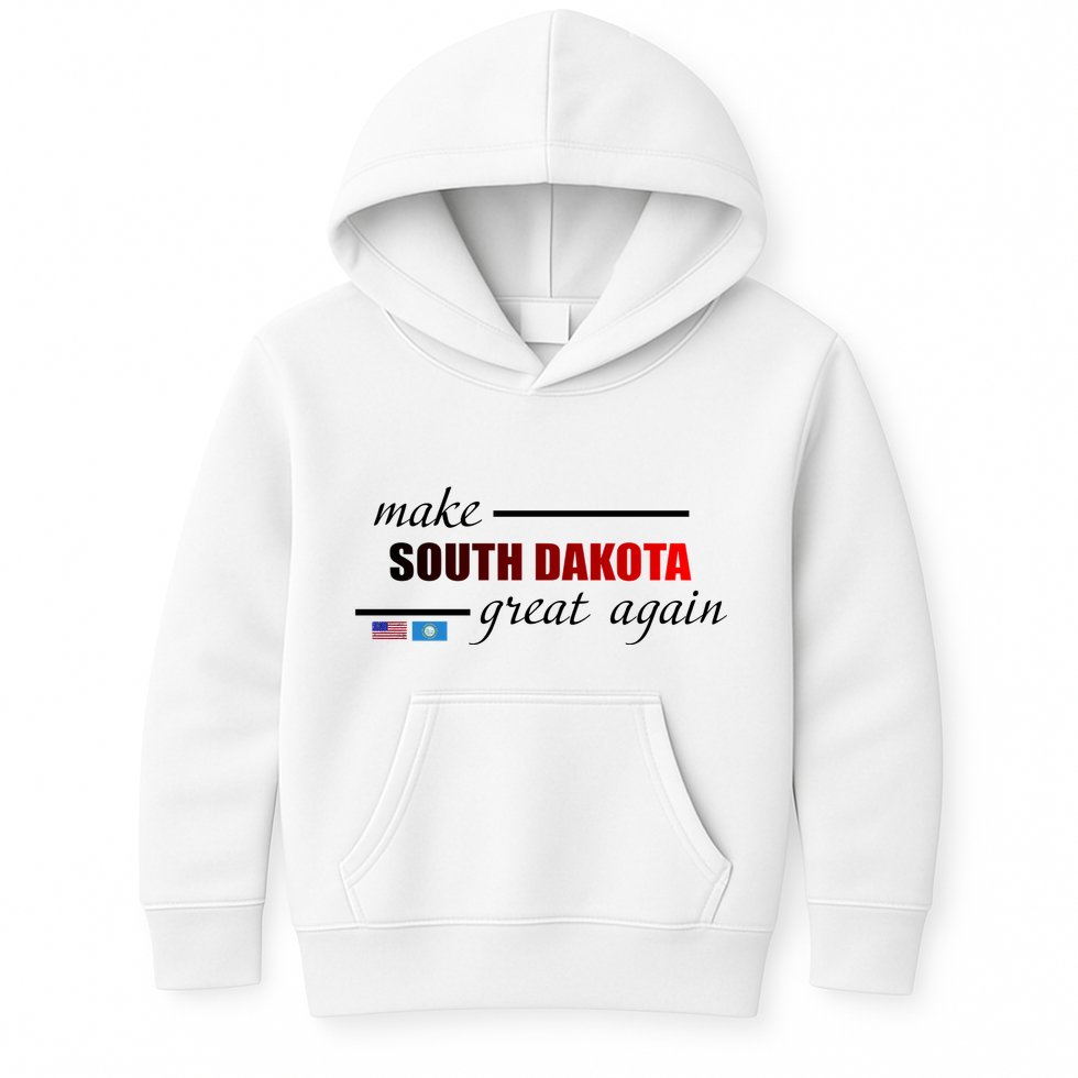 Make South Dakota Great Again Kids Hoodie