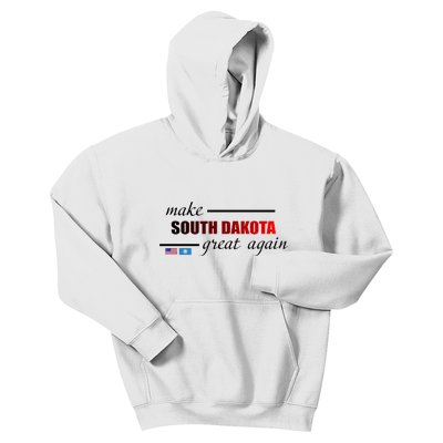 Make South Dakota Great Again Kids Hoodie