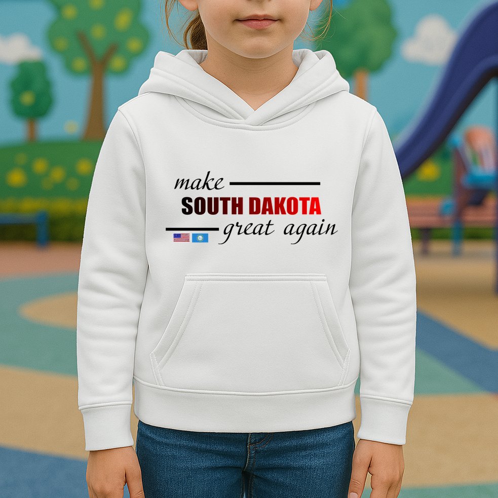 Make South Dakota Great Again Kids Hoodie