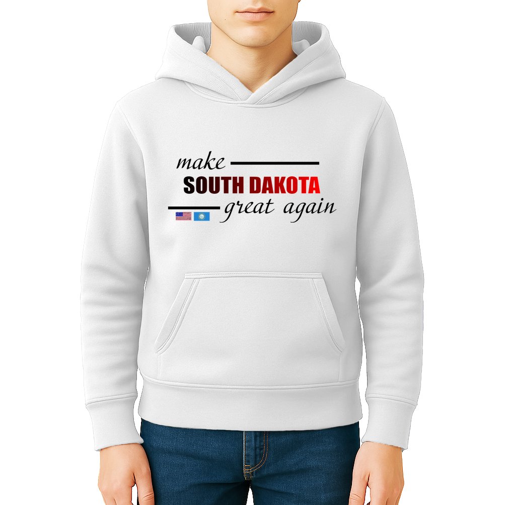 Make South Dakota Great Again Kids Hoodie