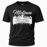 Motown Sound Detroit Michigan Distressed Vintage Performance Shirt