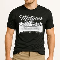 Motown Sound Detroit Michigan Distressed Vintage Performance Shirt