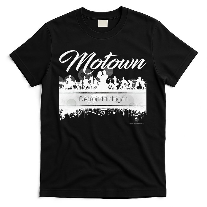 Motown Sound Detroit Michigan Distressed Vintage T-Shirt