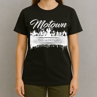 Motown Sound Detroit Michigan Distressed Vintage T-Shirt