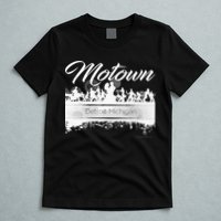 Motown Sound Detroit Michigan Distressed Vintage T-Shirt