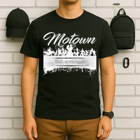 Motown Sound Detroit Michigan Distressed Vintage T-Shirt