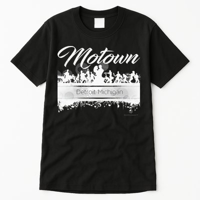 Motown Sound Detroit Michigan Distressed Vintage Tall T-Shirt